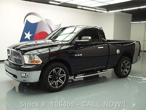 2010 dodge ram 1500 slt regular cab 4x4 20&#034; wheels 41k texas direct auto