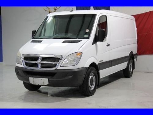 2007 sprinter 2500 1-owner 144wb cargo diesel shelves maintenance records carfax