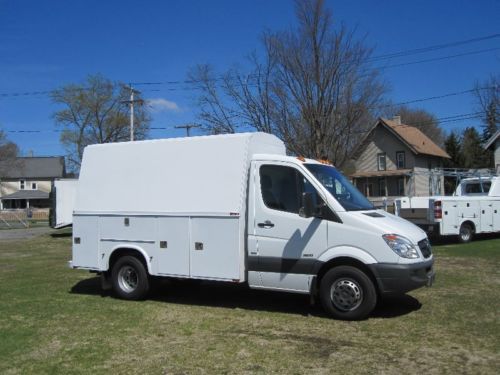 2010 sprinter 3500 hd enclosed kuv knapheide box turbo diesel very clean