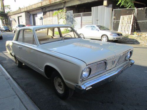 1966 plymouth valiant roller restored shell