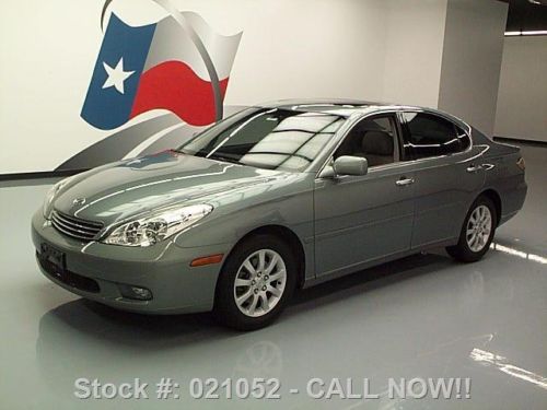 2004 lexus es330 leather sunroof power sunshade 79k mi texas direct auto