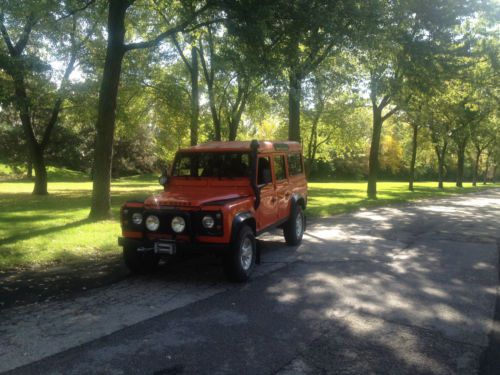 1987 defender 110 lhd 2.5 diesel (complete rebuild)