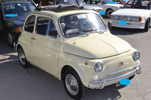 Fiat 500 l like *new* 1970 fully restored, *mint* condition