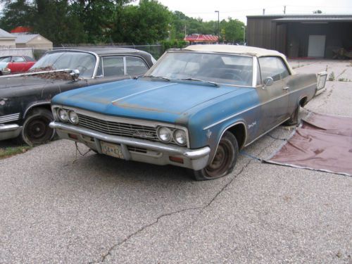 1966 chevrolet impala ss convertible 4 speed