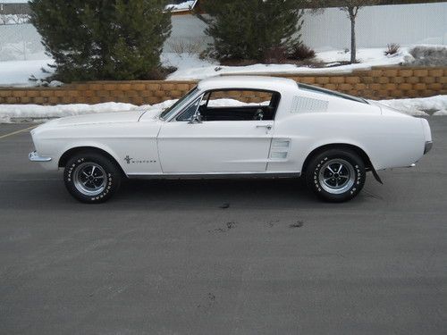 1967 1968 mustang fastback 289 4-speed, tachometer,