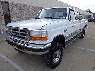 1997 ford f250 xlt supercab long bed 7.3 liter powerstroke diesel 4x4-no reserve