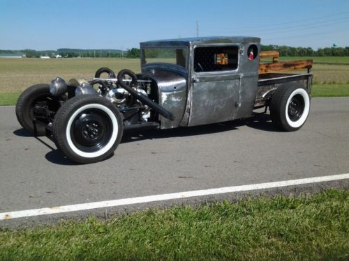 Custom model a truck rat rod hotrod all steel chopped bagged