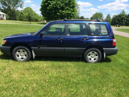 2002 subaru forester s wagon 4-door 2.5l