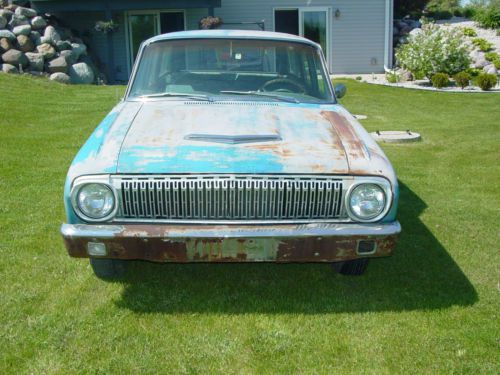 1962 Ford Falcon Station Wagon - barn find, runs & drives, Racine, WI - rat rod, image 4