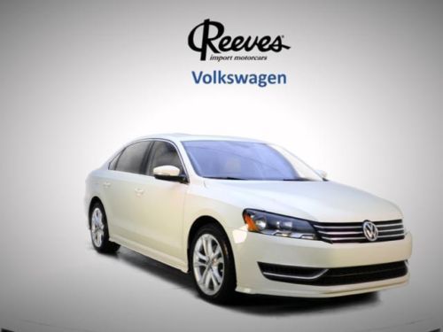 2013 volkswagen passat 4dr sdn 2.5l bluetooth  5 cylinder engine