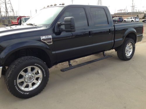 2008 Ford F350 Super Duty Crew Cab diesel 4x4 Lariat Leather 6.4 Powerstroke, US $25,500.00, image 2