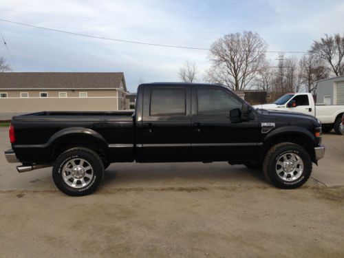 2008 Ford F350 Super Duty Crew Cab diesel 4x4 Lariat Leather 6.4 Powerstroke, US $25,500.00, image 4