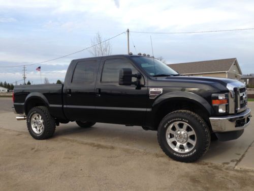 2008 Ford F350 Super Duty Crew Cab diesel 4x4 Lariat Leather 6.4 Powerstroke, US $25,500.00, image 5