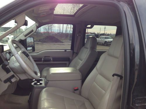 2008 Ford F350 Super Duty Crew Cab diesel 4x4 Lariat Leather 6.4 Powerstroke, US $25,500.00, image 9