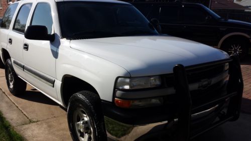 2006 chevrolet tahoe police 4dr 4x4 ssv ppv