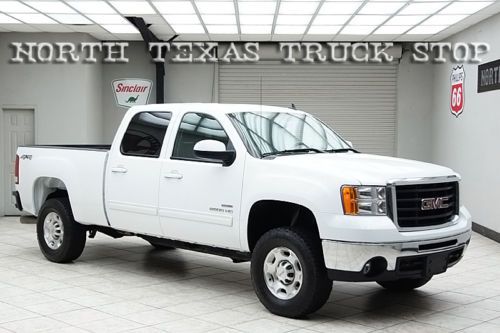 2010 sierra 2500hd diesel 4x4 slt heated leather bose crew texas truck