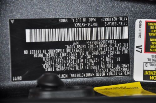 3.5L one owner trade 4X4 4WD panoramic sunroof moonroof heated leather bluetooth, image 84