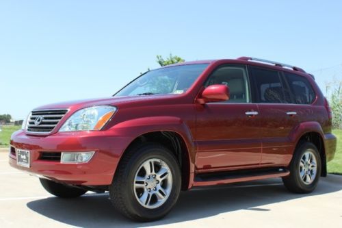 2009 lexus gx470, navigation, 3rd row, carfax cert!