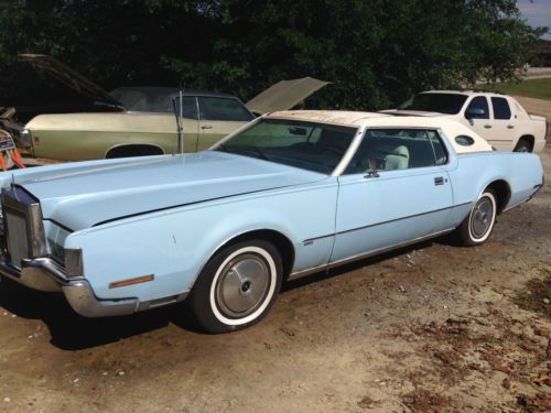 1972 lincoln mark iv base 7.5l