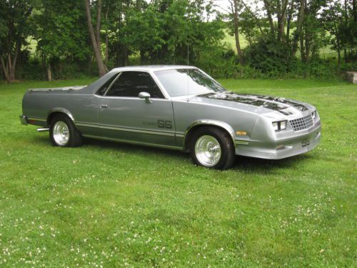 1984 el camino ss  choo choo customs - rust free new mexico car in new jersey