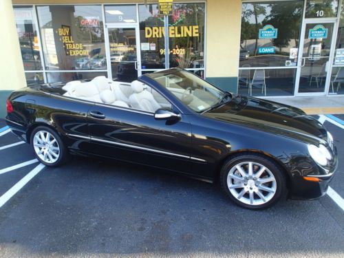 2007 mercedes-benz clk350 two to choose from! white hardtop &amp; black convertible!