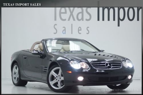 2005 mercedes sl500, 5.0l v8,95k miles, upgraded sound, black/tan, we finance!