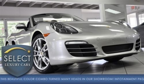 Srtunning boxster 6-speed navigation 19 whls sport chrono vent seats10k miles