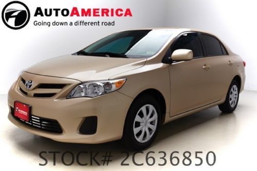 2011 toyota corolla le 25k low miles satellite radio one 1 owner clean carfax