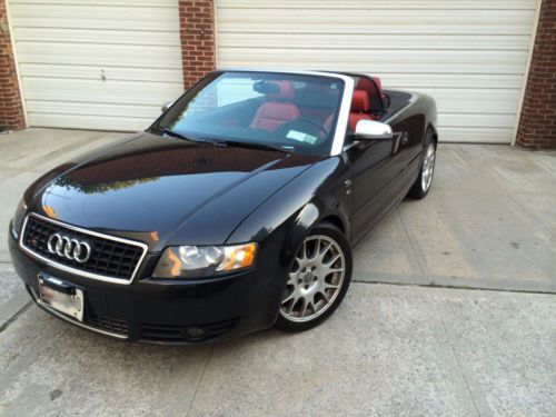 2006 audi s4 cabriolet convertible 4.2l clean &amp; sharp eye catcher