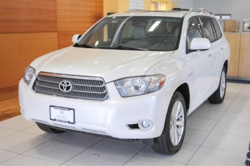 Used highlander hybrid limited navigation leather backup cam htd seats sunroof