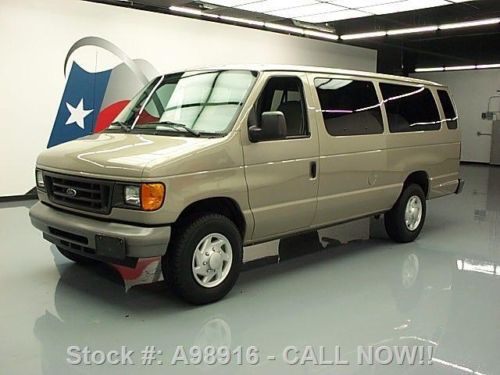 2007 ford e-350 xl 5.4l v8 15-passenger cd audio 64k texas direct auto