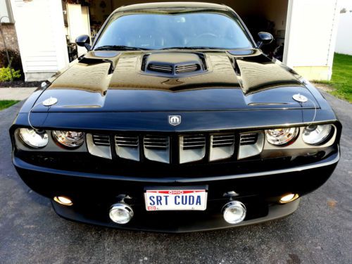 09 dodge challenger srt 6.1 hemi custom cuda tribute shaker barracuda charger rt