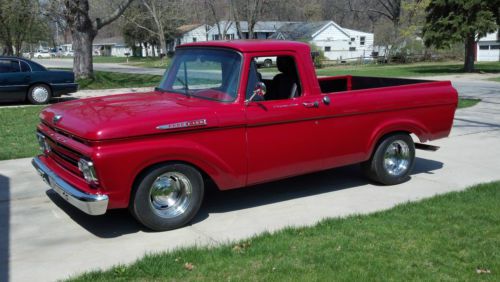 Vintage 1961 ford unibody truck restored