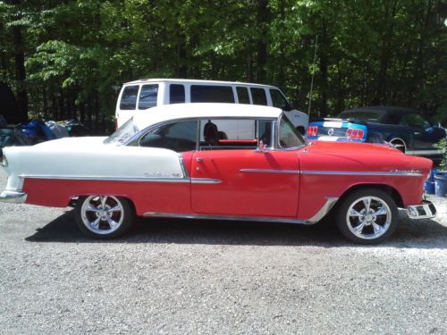 1955 Chevrolet Bel Air 2 Dr HTP Fuel V8 350 auto, US $32,500.00, image 2