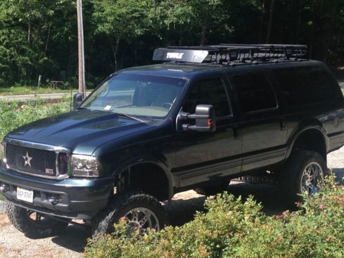 Ford 7.3  excursion customized 4x4 rugged luxury