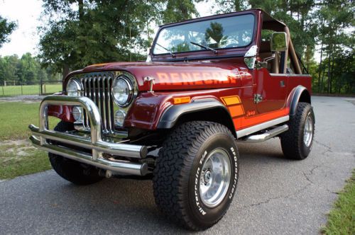 1983 jeep cj7 * frame off nut and bolt restoration * ac ps pdb * jasper engine