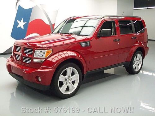 2011 dodge nitro heat 3.7l v6 cd audio 20&#034; wheels 27k texas direct auto