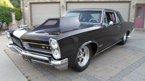 1965 gto, resto mod / pro street-- art morrison chassis creation with 300 miles