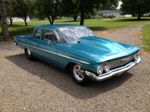 1961 chevrolet bel air 2dr post show quality tube chassis pro street race car
