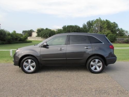 2011 mdx all wheel dr tech rear entertainment 36k 1-ownr lthr roof 3rd row immac