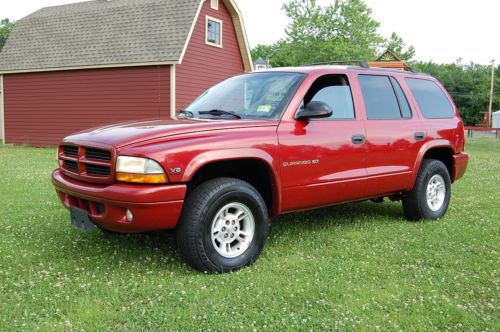 No reserve...very nice 1998 dodge durago 4 wheel drive, 5.2 liter v8 magnum, cd