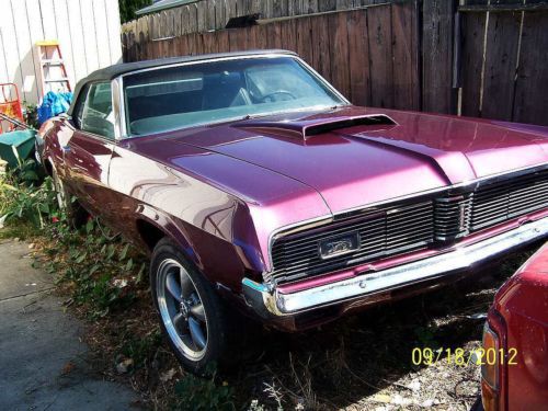 1969 cougar convertible