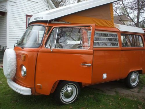 1973 westfalia - vw t-2 bus 57k miles (all original)