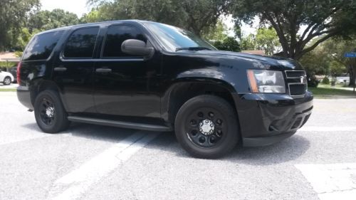 2009 chevrolet tahoe ppv police black unmarked supervisors never had a spotlight