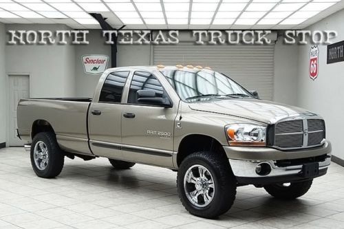 2006 dodge ram 2500 diesel 4x4 slt lone star quad cab long bed texas truck