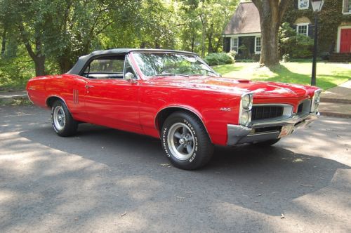 Restored 1967 pontiac lemans convertible,p top, 400c.i.v8 engine, auto trans, cd