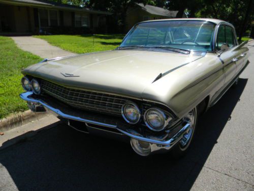 1961 Gold CADILLAC DeVille 4dr Sedan Hardtop **STUNNING** ABSOLUTELY BEAUTIFUL, US $14,950.00, image 4