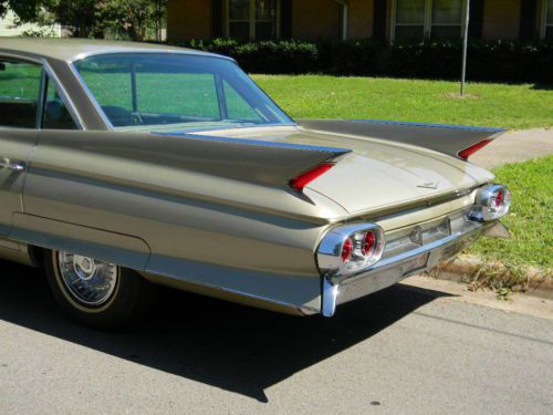 1961 Gold CADILLAC DeVille 4dr Sedan Hardtop **STUNNING** ABSOLUTELY BEAUTIFUL, US $14,950.00, image 7