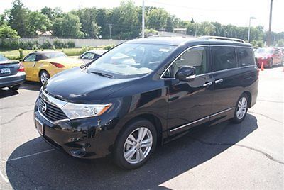 2013 quest le, navigation, dvd, dual panel sunroof, bose, blind spot, 14474 mile