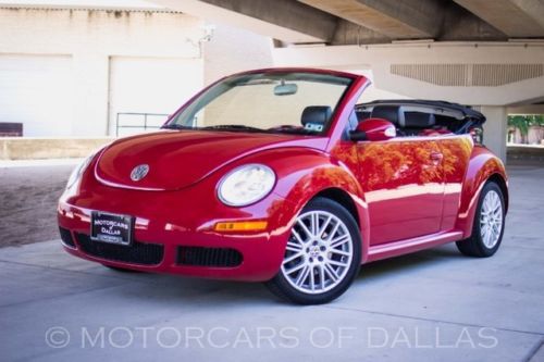 2007 volkswagen beetle convertible heated seats